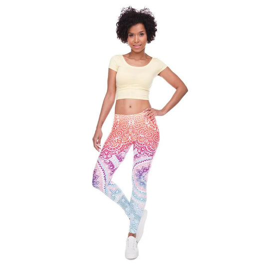 Dolce Vani Fitness Women yoga Fashion Legging